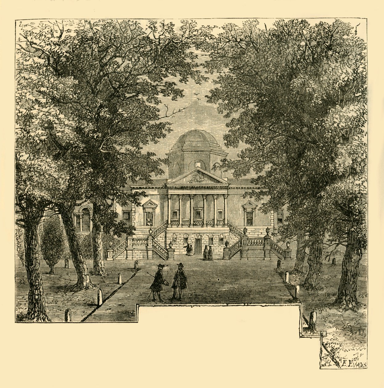 Chiswick House, en 1763, vers 1878 - Unbekannt