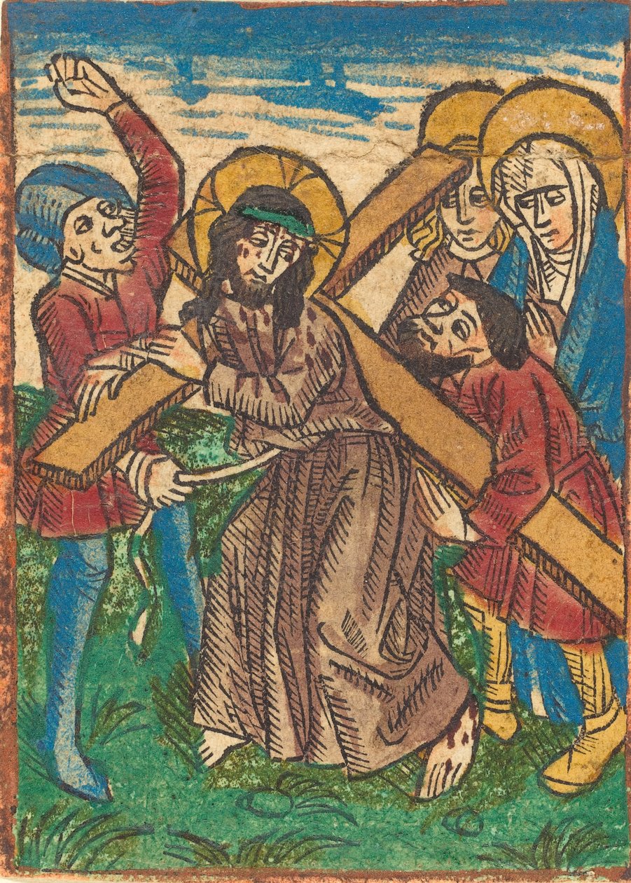Le Christ portant la croix, vers 1490 - Unbekannt