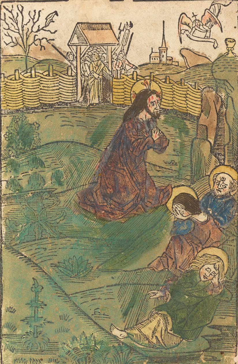 Le Christ au mont des Oliviers, vers 1490 - Unbekannt