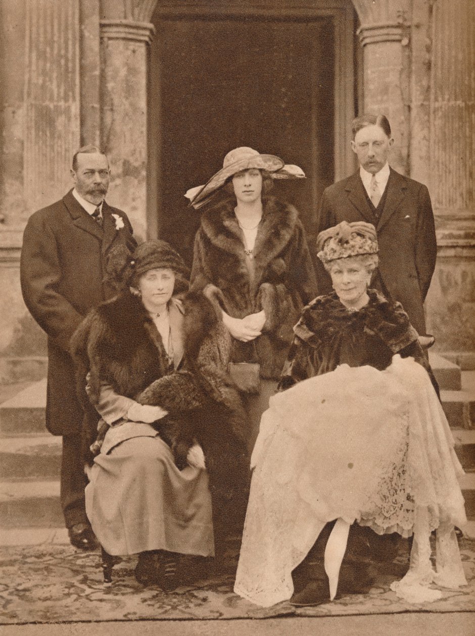 Baptême du premier enfant de Mary, Princesse Royale, Goldsborough, Yorkshire, 1923 - Unbekannt