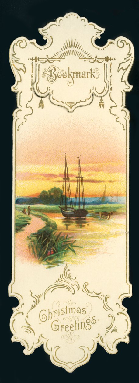 Vœux de Noël - Signet, c1900 - Unbekannt