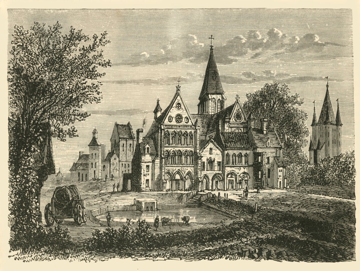 Église et tour du Temple, Paris, 1890 - Unbekannt