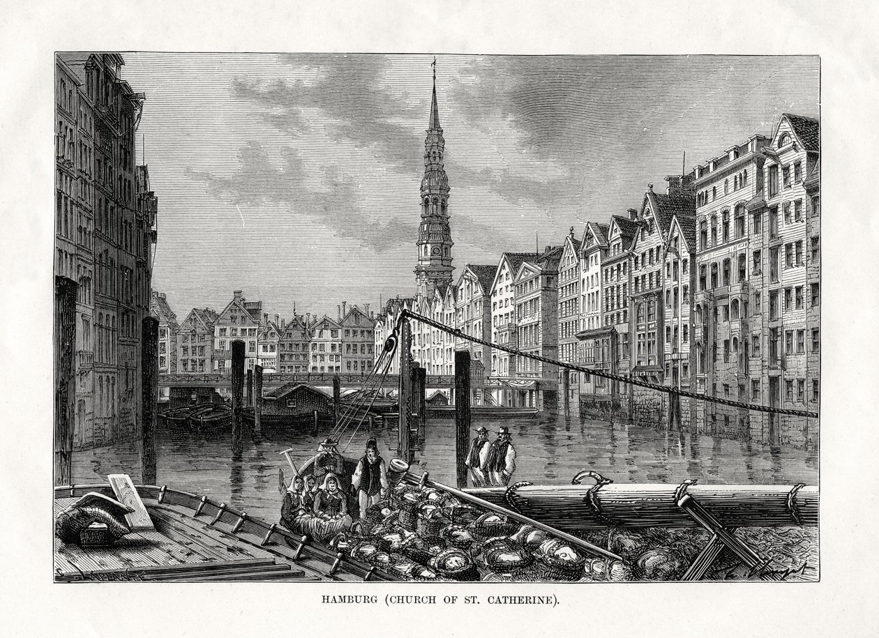 Église Sainte-Catherine, Hambourg, Allemagne, 1879 - Unbekannt
