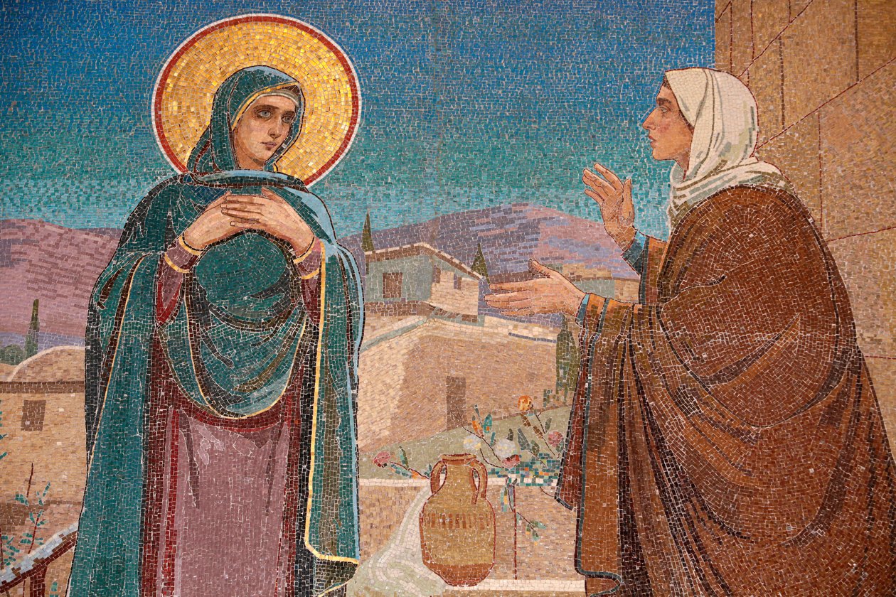 La Visitation : Marie rend visite à sa parente Élisabeth, Saint-Pétersbourg, Russie - Unbekannt