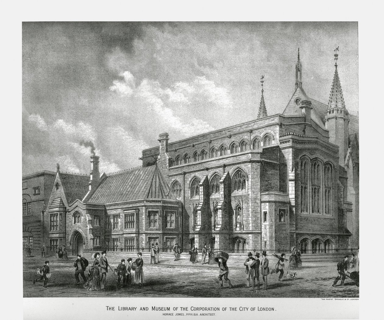 Bibliothèque et Musée de la Ville de Londres, 1886 - Unbekannt