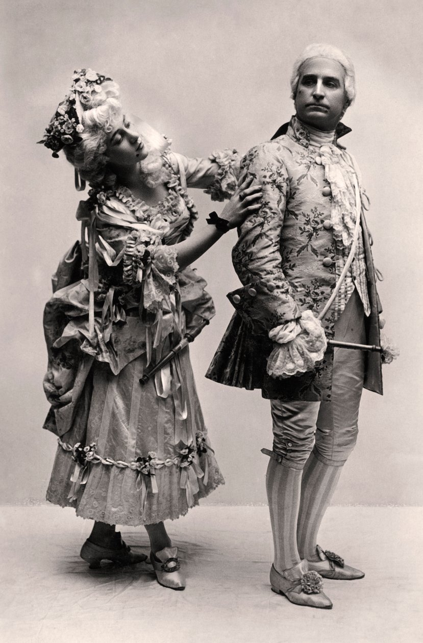 Clara Dow et Henry Lytton dans Iolanthe, 1907 - Unbekannt