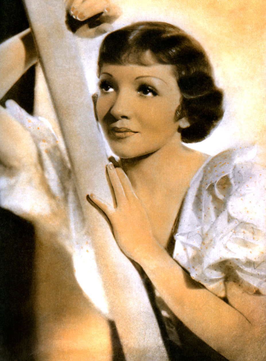 Claudette Colbert, actrice américaine née en France, 1934-1935 - Unbekannt
