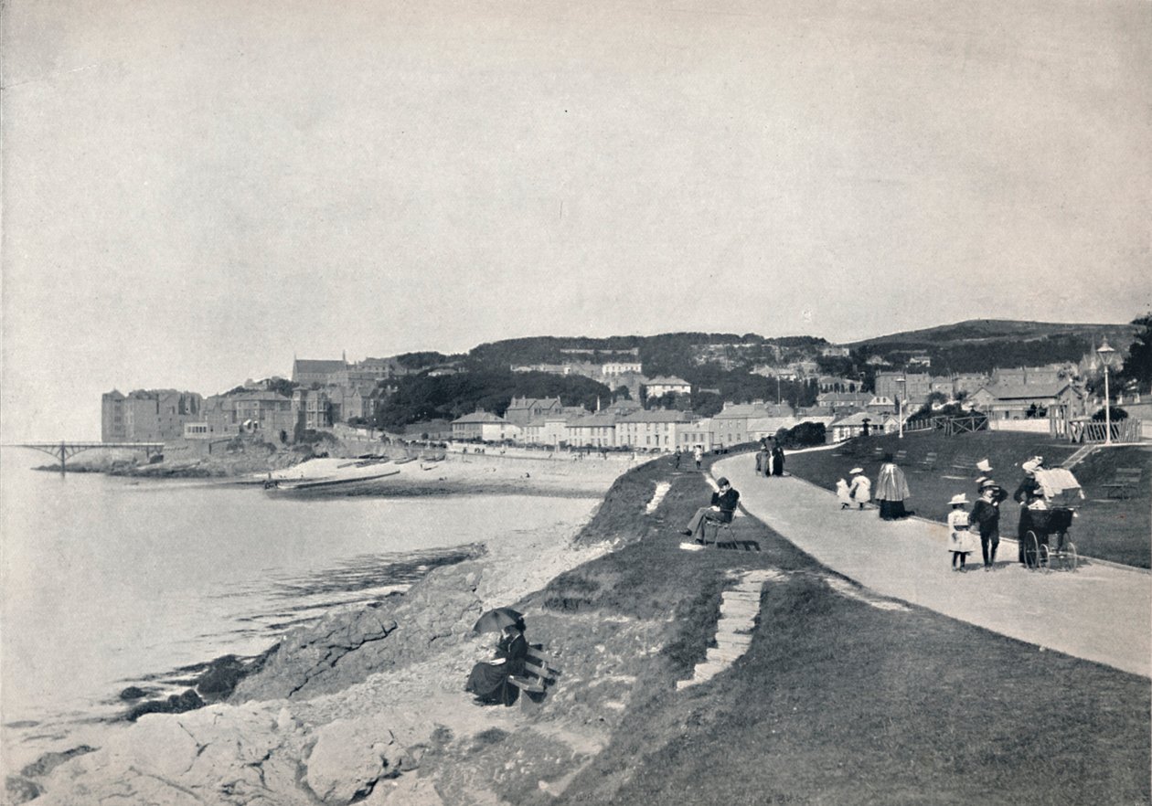 Clevedon - La Plage Verte, 1895 - Unbekannt