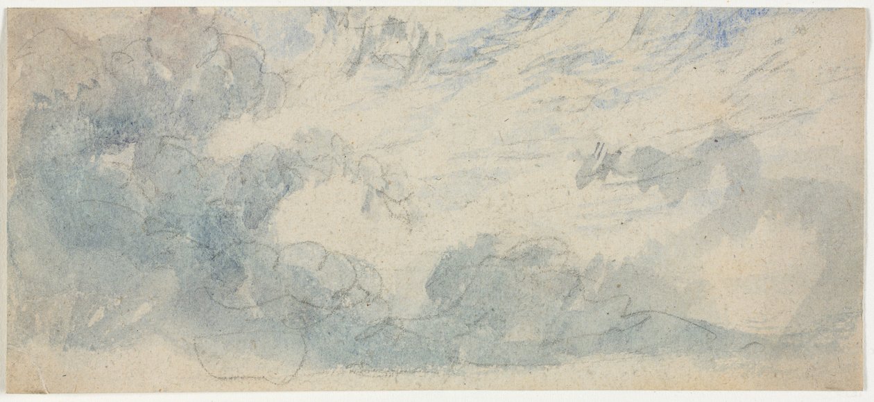 Étude de nuages, 1800s - Unbekannt