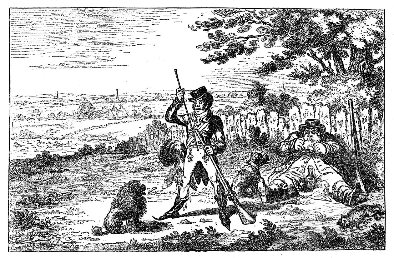 Les sportifs cockneys rechargeant, 1800 - Unbekannt
