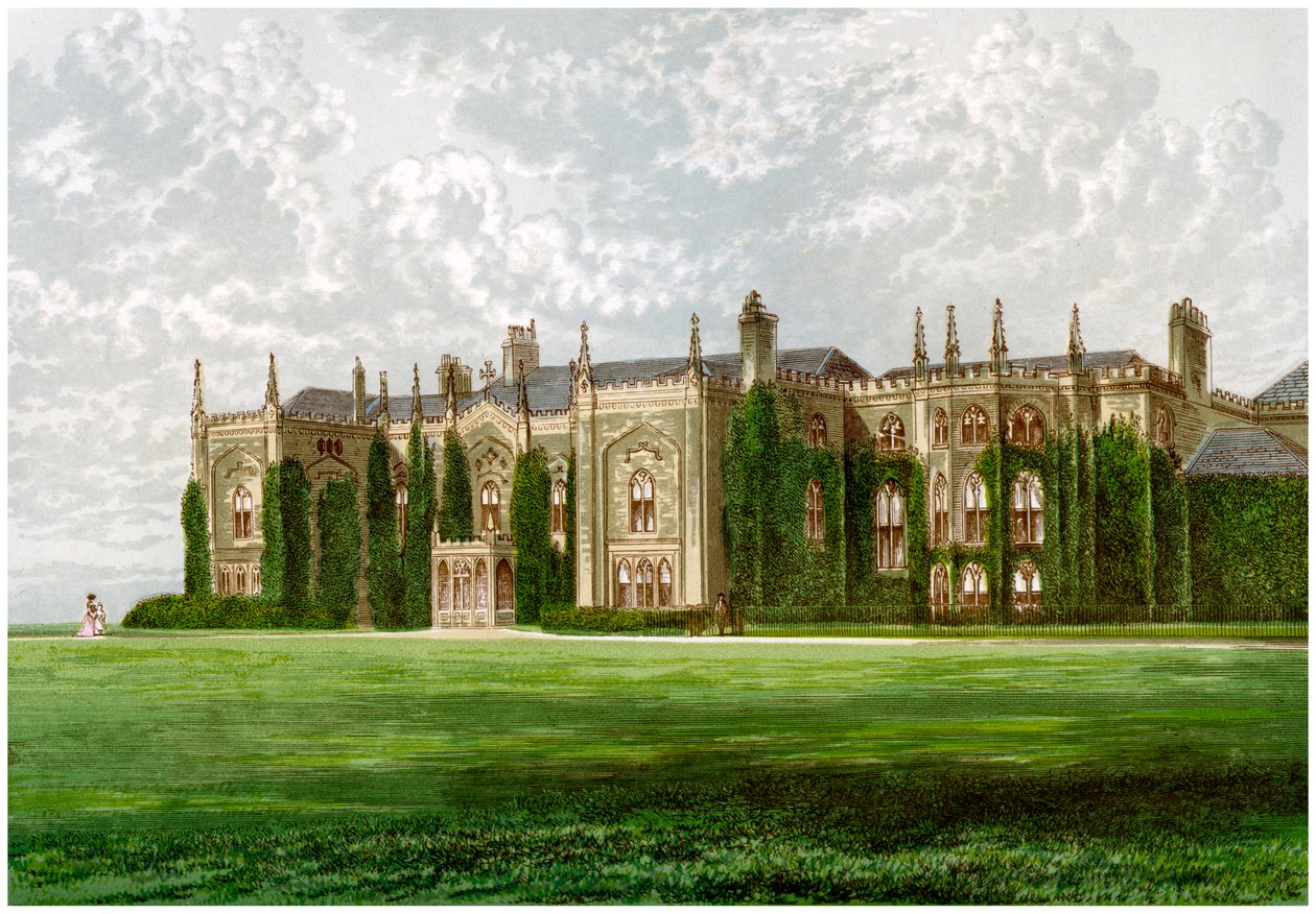 Abbaye de Combermere, Shropshire, maison du vicomte Combermere, c1880 - Unbekannt