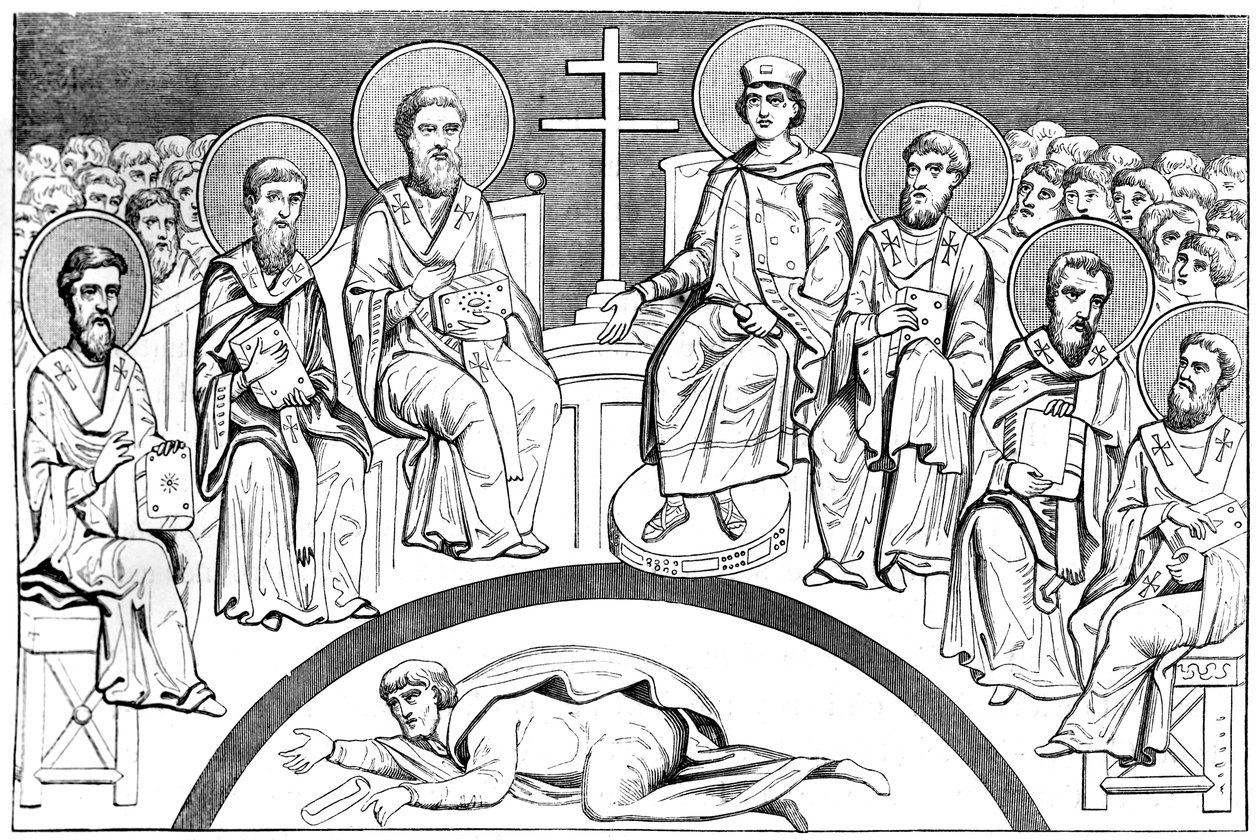 Commémoration du deuxième concile de Nicée, IXe-Xe siècle, 1849 - Unbekannt