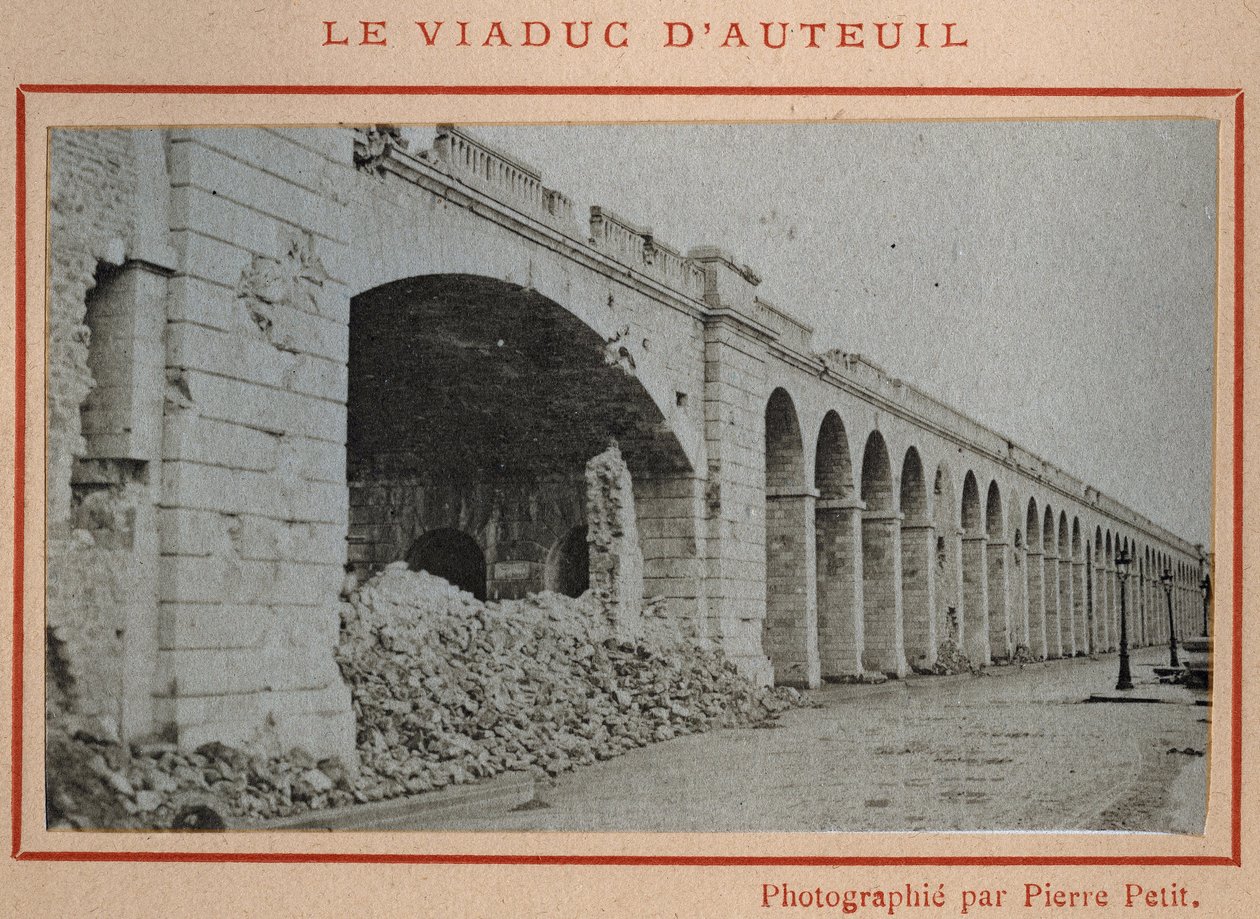 Commune de Paris (1871) : vue du viaduc d