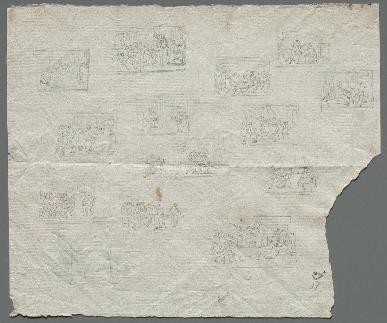 Croquis de composition d