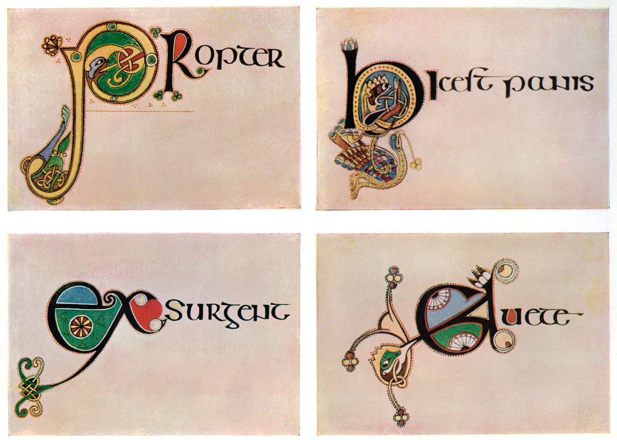 Lettres composées, 800 après J.-C., 20e siècle - Unbekannt