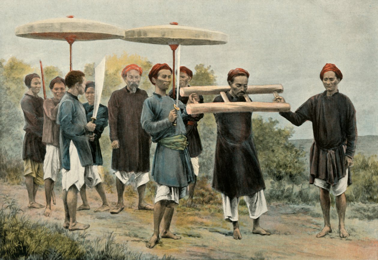 Condamné marchant au supplice, 1900 - Unbekannt