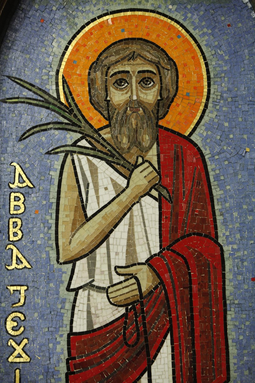 Icône copte : Jésus, Le Caire, Égypte - Unbekannt