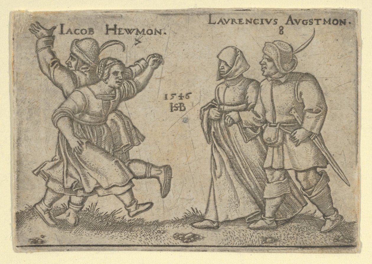 Copie de juillet et août, de La Fête des paysans ou les Douze Mois, après 1547 - Unbekannt