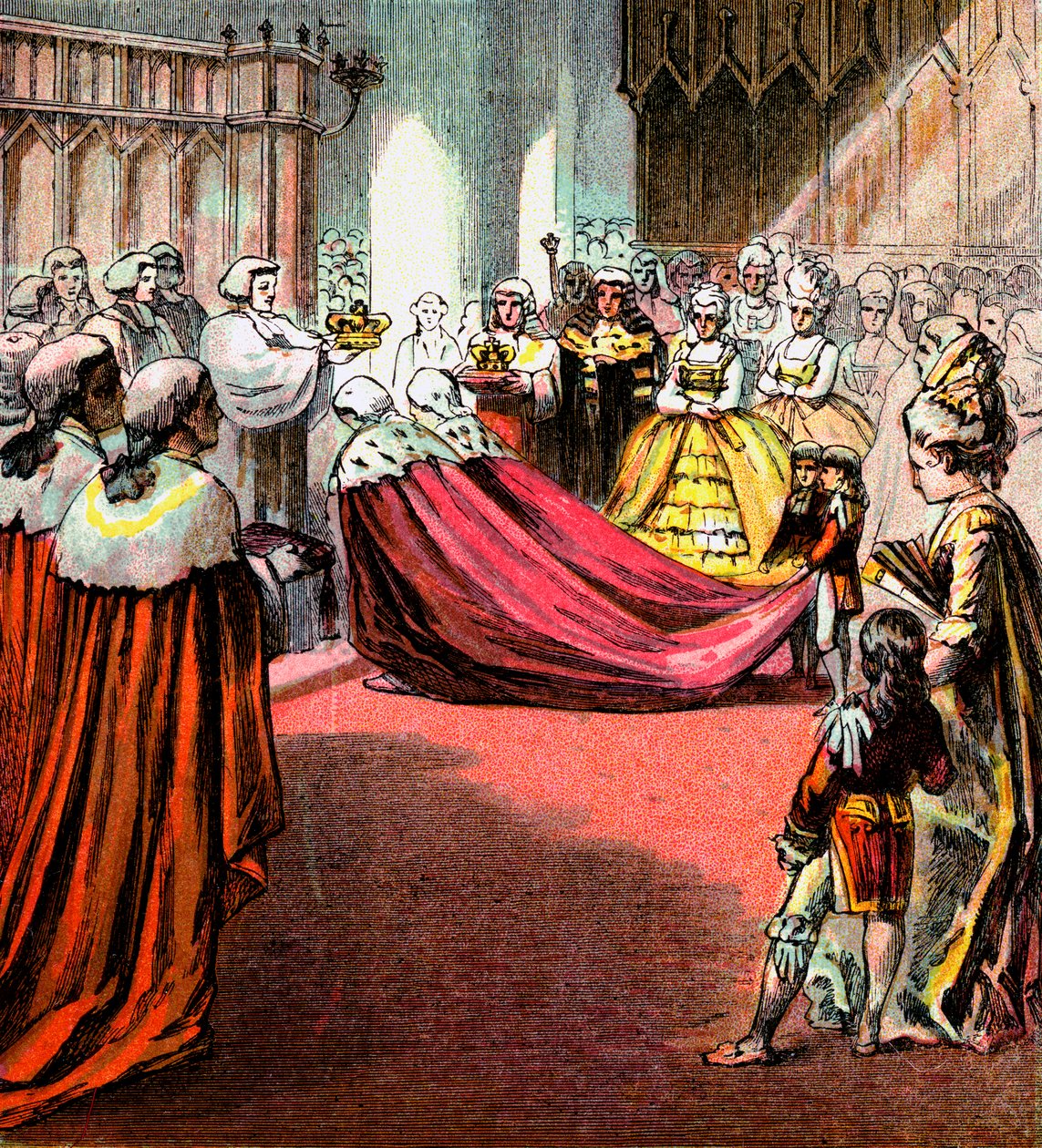 Couronnement de George III, 1761, vers 1850 - Unbekannt