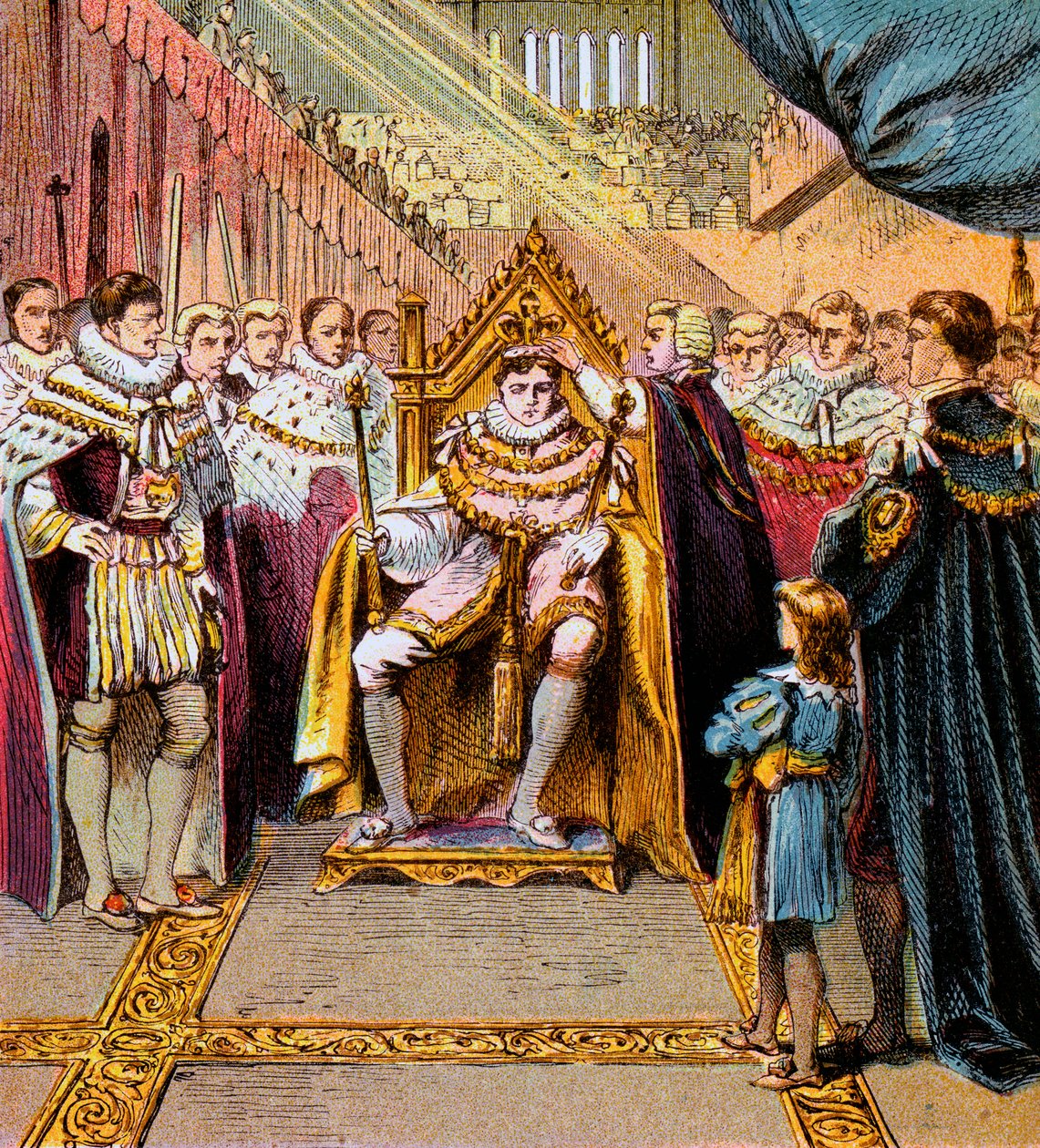 Couronnement de George IV, 1820, vers 1850s - Unbekannt