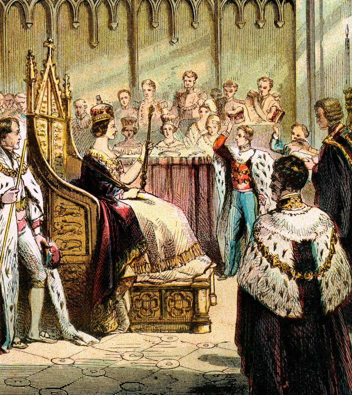 Couronnement de Victoria, 1837, vers 1850s - Unbekannt