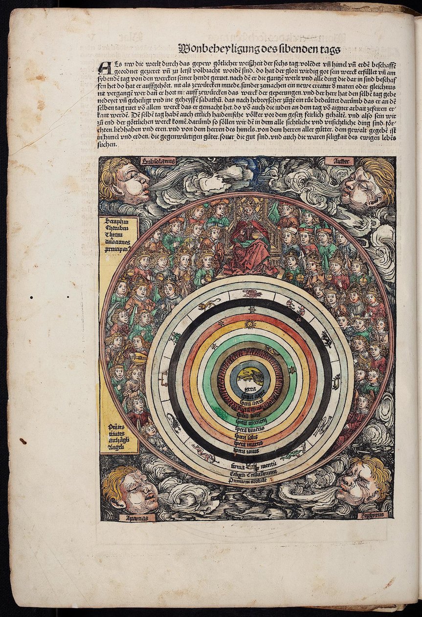 Cosmos du Schedels Chronicle of the World, 1493 - Unbekannt