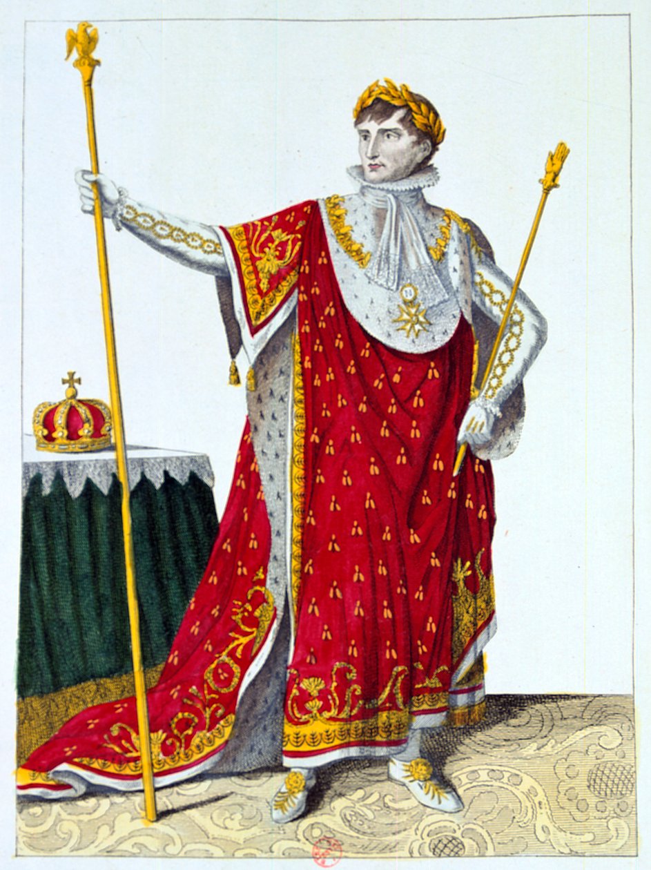Costume pour le couronnement de Napoléon Ier, 2 décembre 1804, 19e siècle - Unbekannt