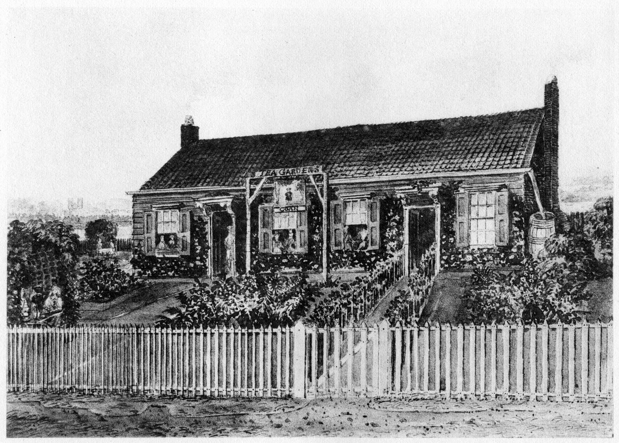 Cottages sur le site de Eaton Square, Londres, début du 19ème siècle, 1907 - Unbekannt