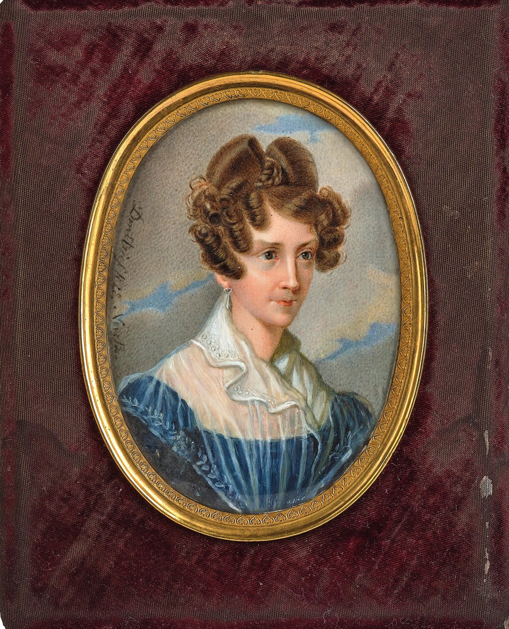 Comtesse Emilie Troubetzkoy, née princesse zu Sayn Wittgenstein 1801-1869, 1828 - Unbekannt
