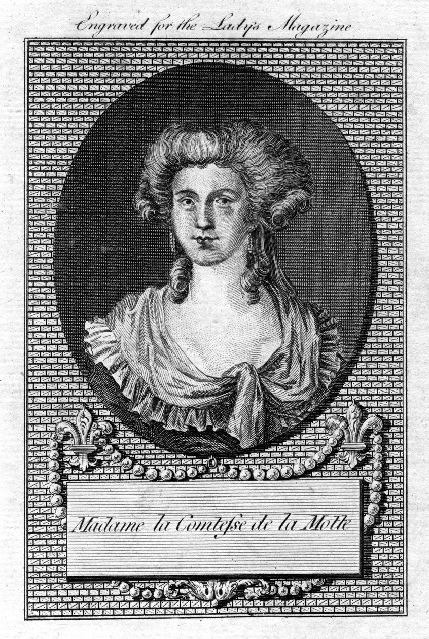 Comtesse de la Motte, fin 18e siècle - Unbekannt