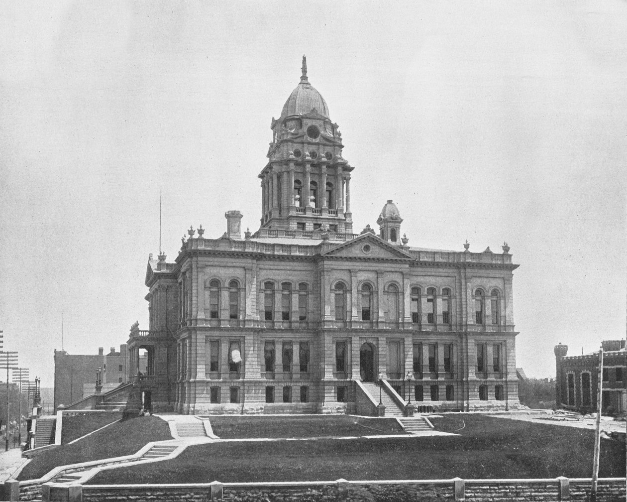 Palais de justice, Omaha, Nebraska, USA, vers 1900 - Unbekannt