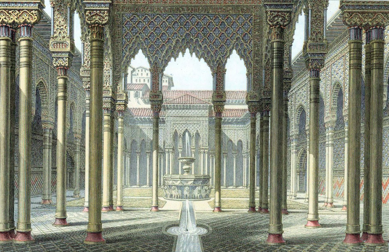 Cour des Lions, palais de l