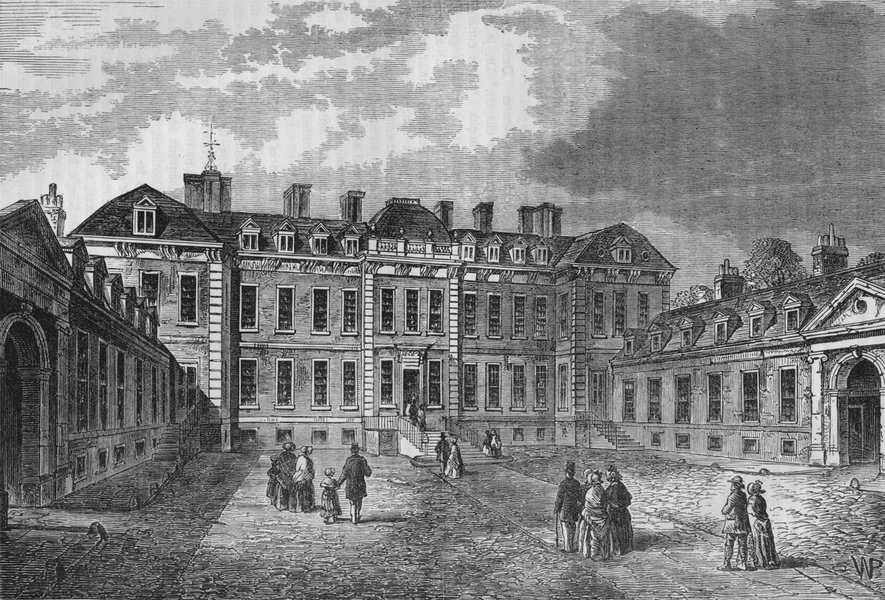 Cour de la Maison Montagu, Great Russell Street, Bloomsbury, Londres, 1830 1878 - Unbekannt