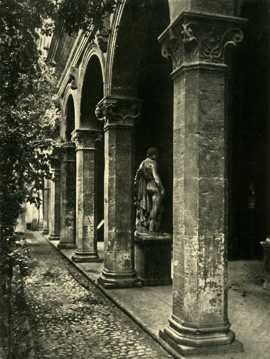 Cour de la Palazzetto Venezia, Rome, Italie, 1908 - Unbekannt