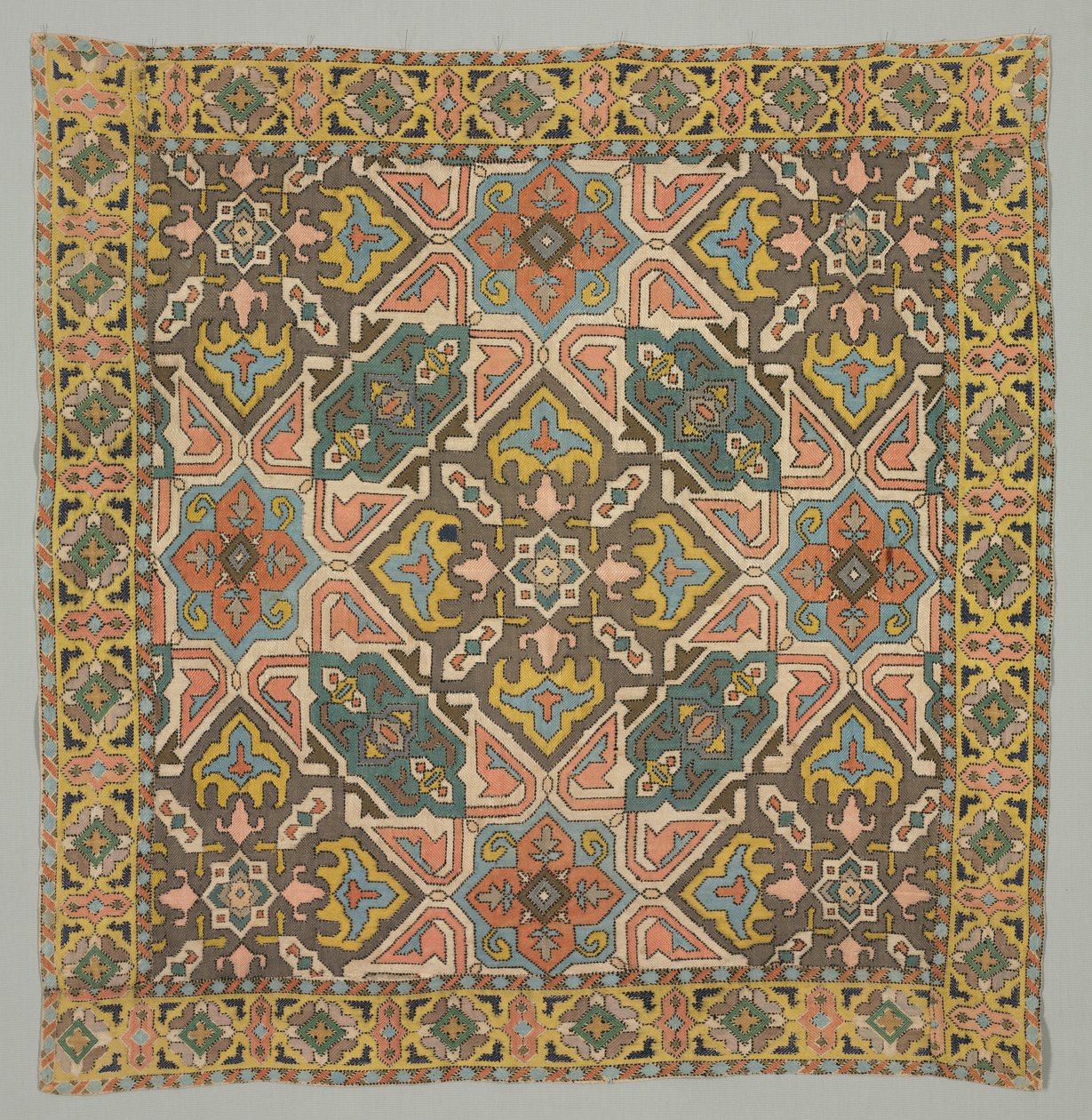 Couverture avec motif géométrique, 1800s - Unbekannt