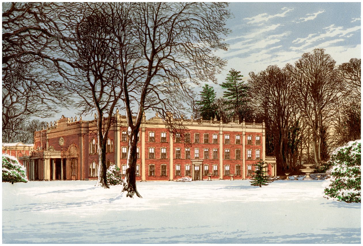 Cranbury Park, Hampshire, maison de la famille Chamberlayne, vers 1880 - Unbekannt