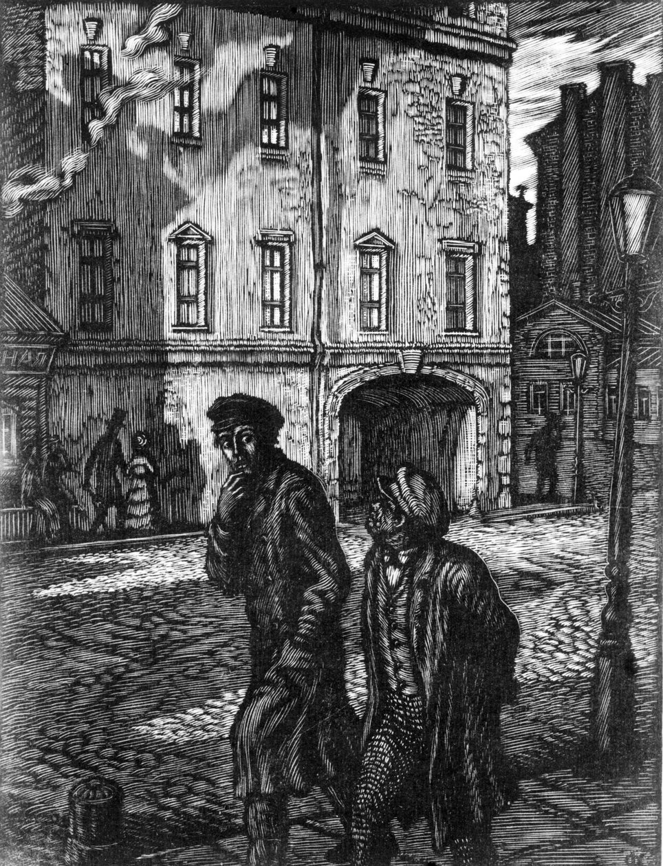 Crime et Châtiment, illustration de Feodor Konstantinov - Unbekannt
