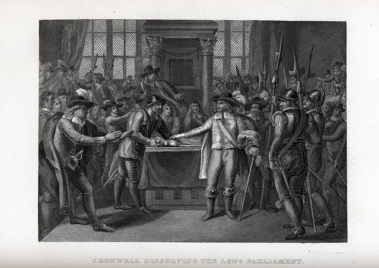 Cromwell dissolvant le Long Parlement, 1882 - Unbekannt