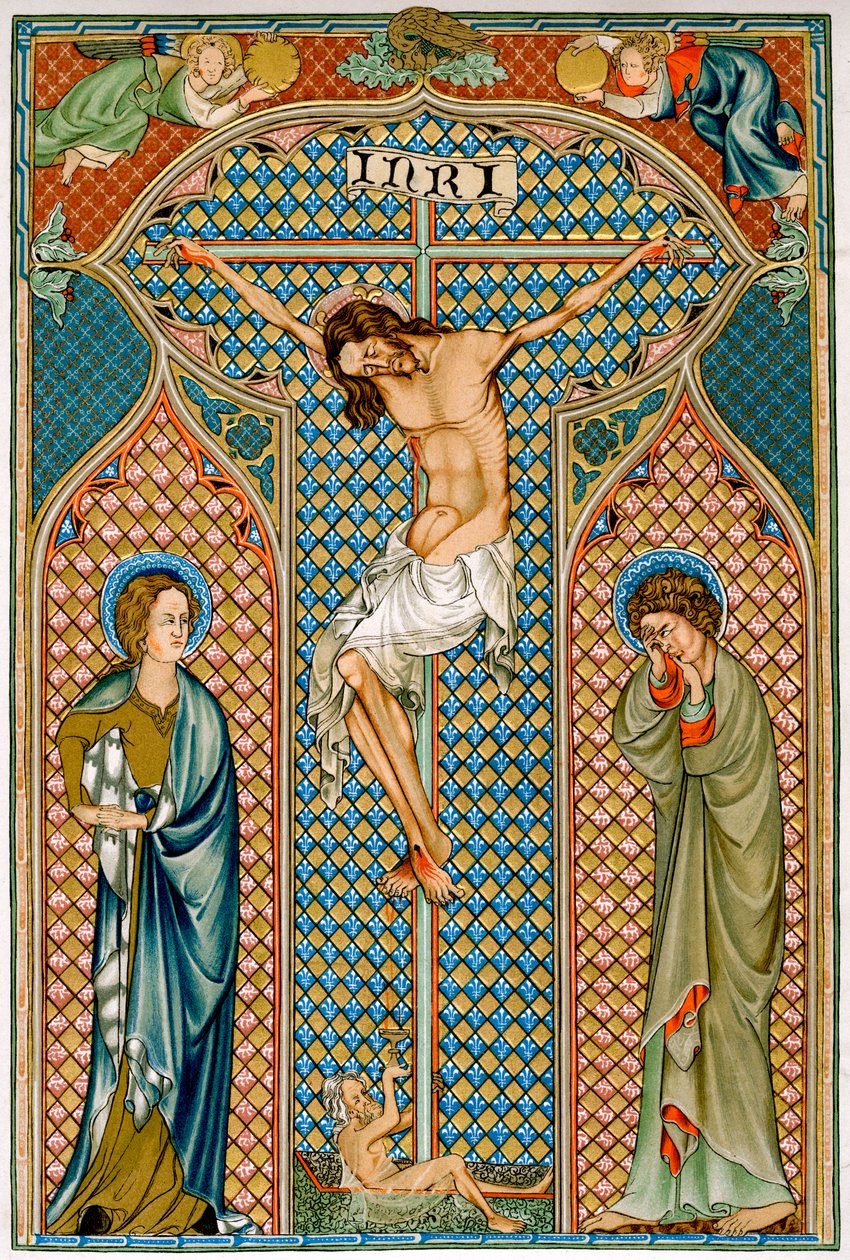 Crucifixion, début du 14e siècle - Unbekannt