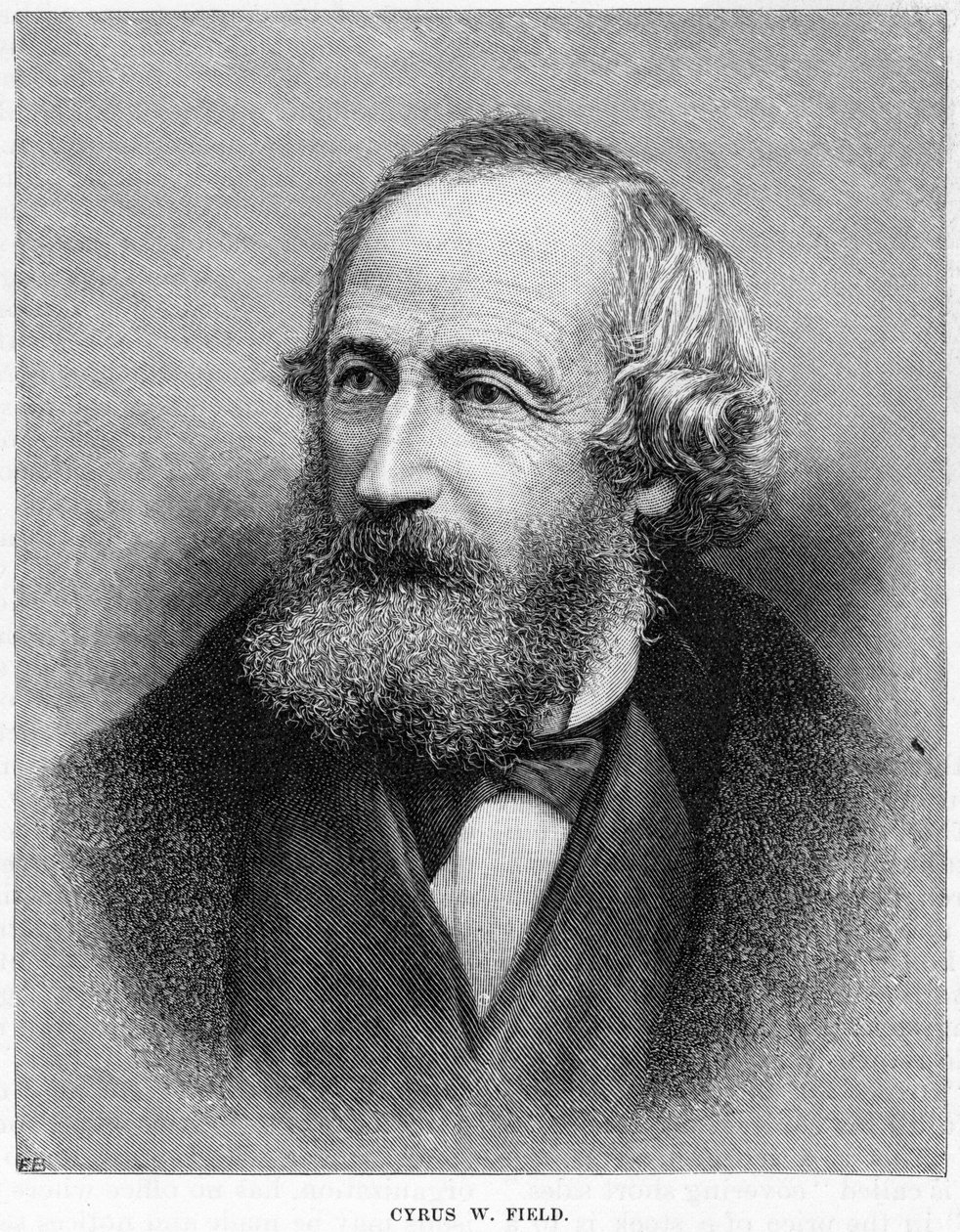 Cyrus W Field, financier américain, XIXe siècle - Unbekannt