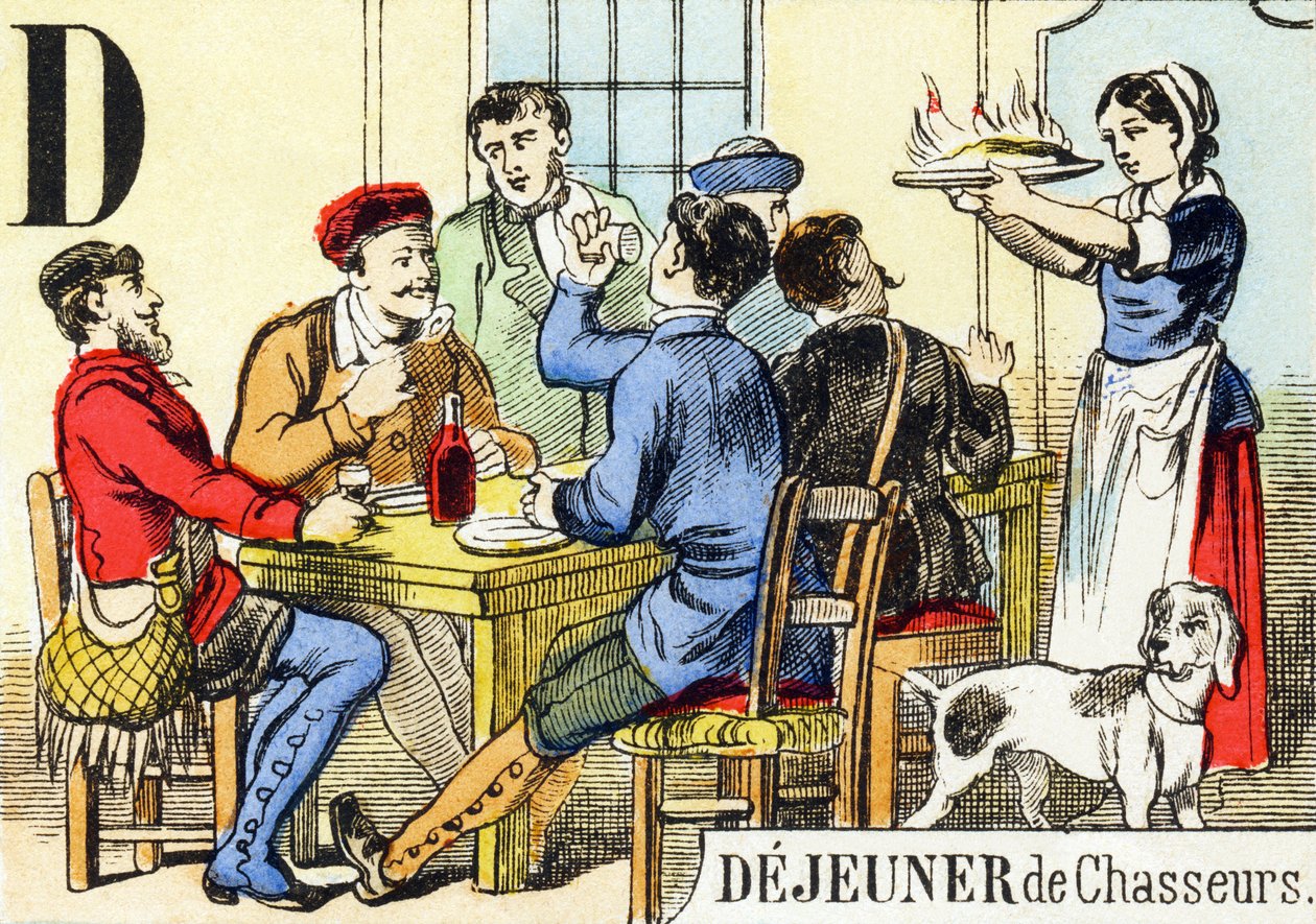D : Déjeuner de chasseurs - L