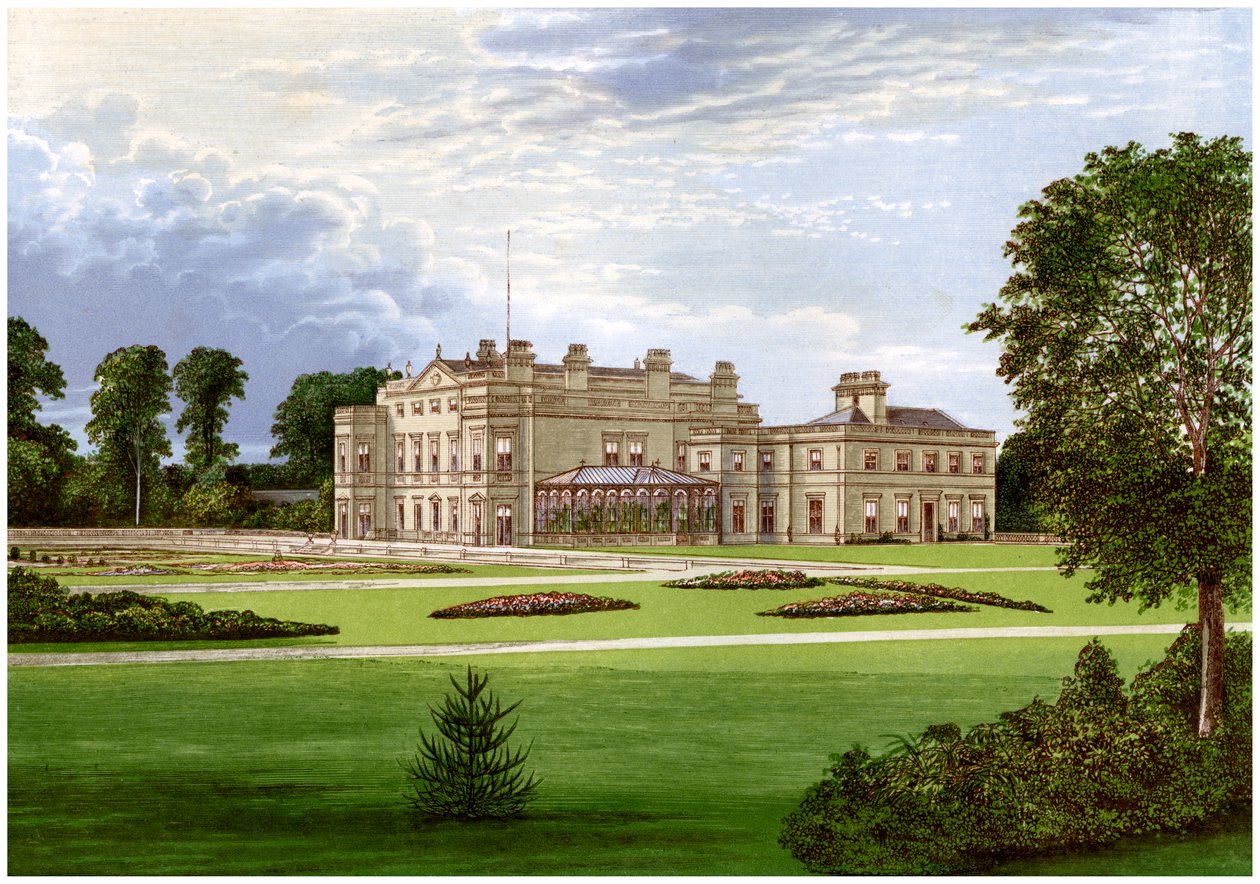 Dalton Hall, près de Beverley, Yorkshire, maison de Lord Hotham, vers 1880 - Unbekannt