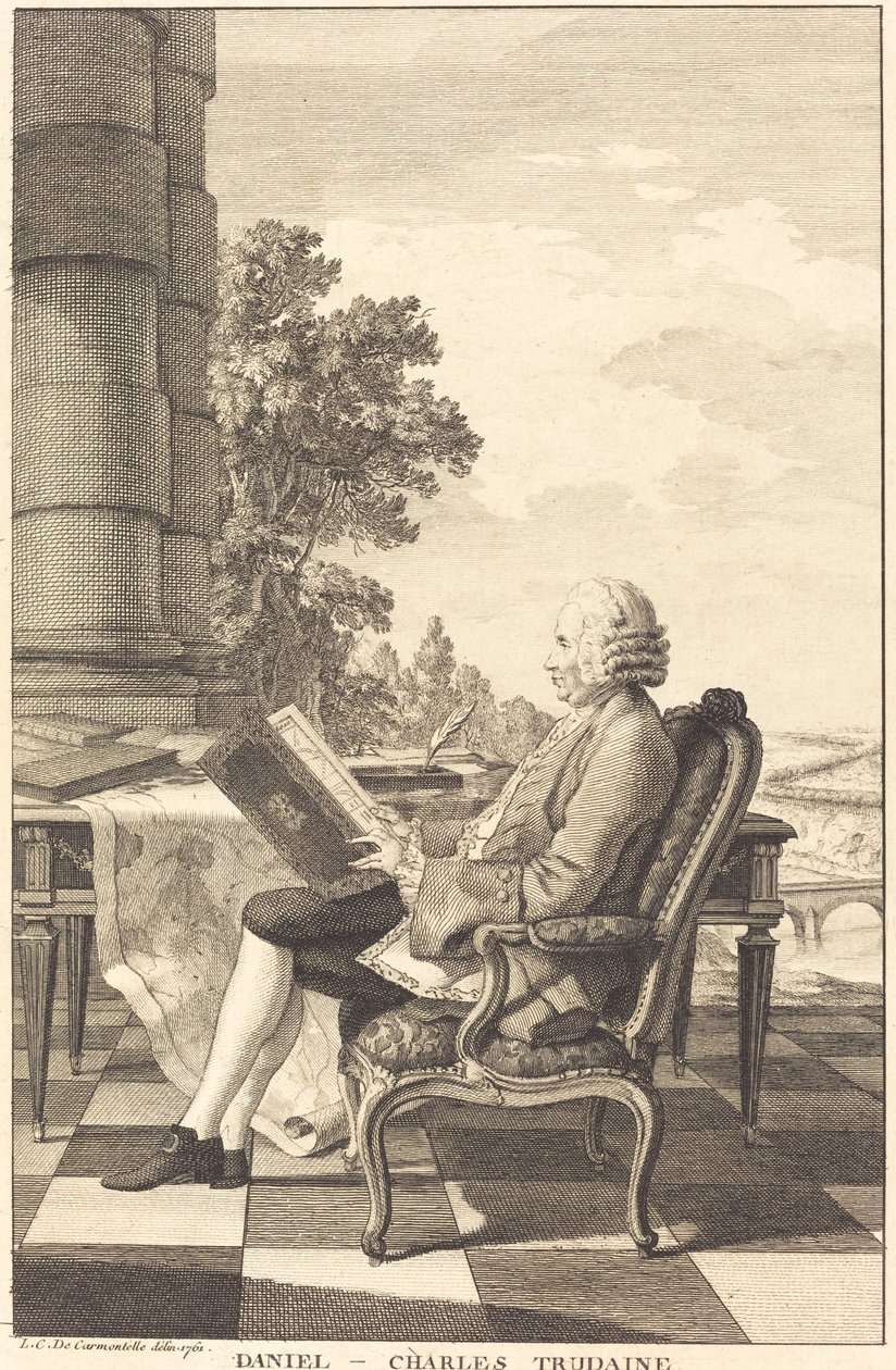 Daniel-Charles Trudaine, vers 1761 - Unbekannt