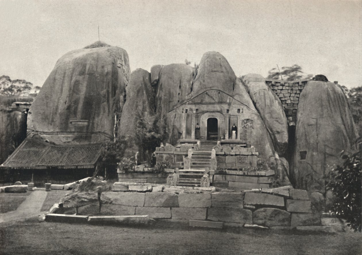 Das Issurumuniya - Felse - Vihara construit par le roi Devanampiya Tissa au 3e siècle av. J.-C. - Unbekannt