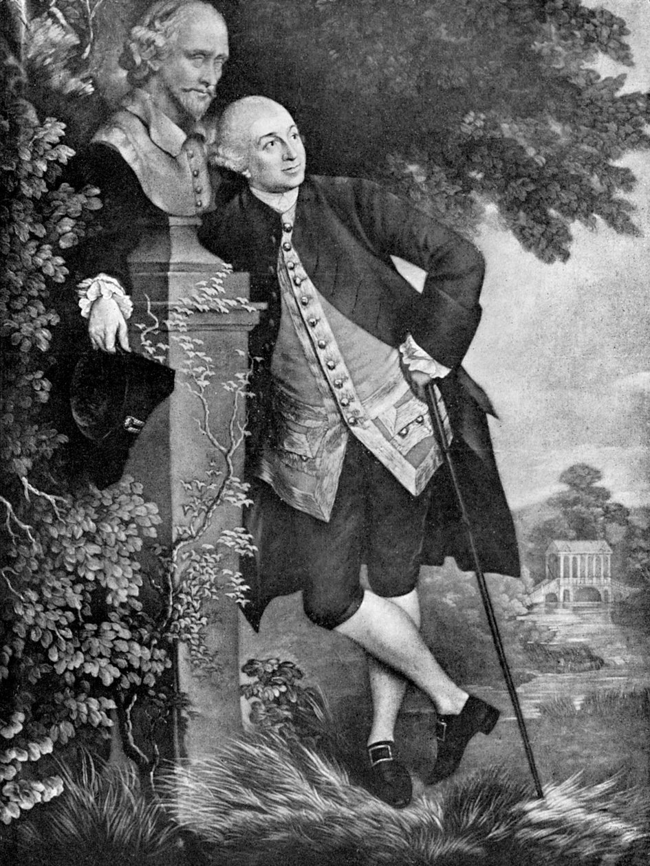 David Garrick 1717-1779, acteur anglais, dramaturge, directeur de théâtre et producteur, 1905 - Unbekannt