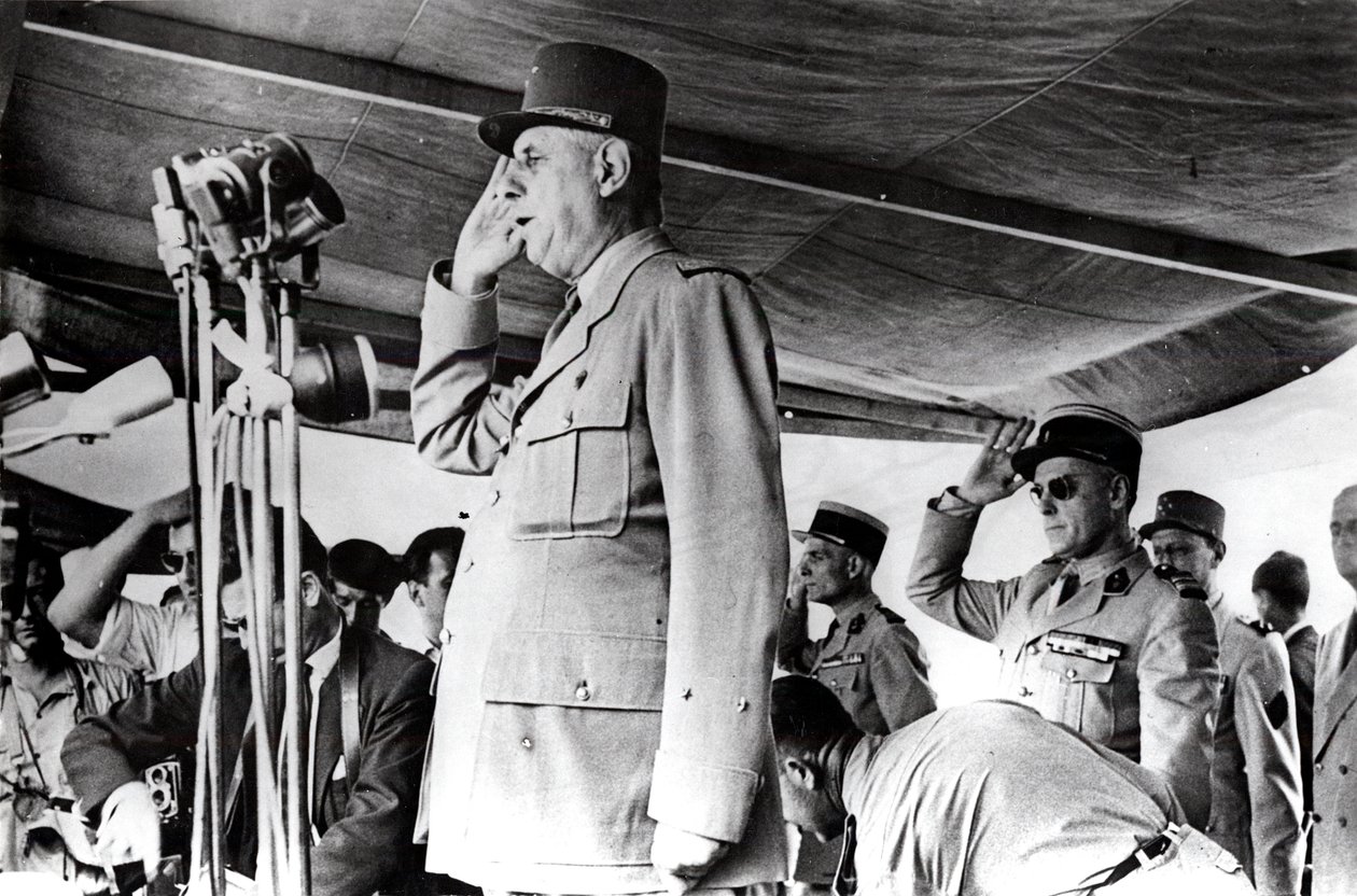 De Gaulle en Algérie, mai 1958 - Unbekannt
