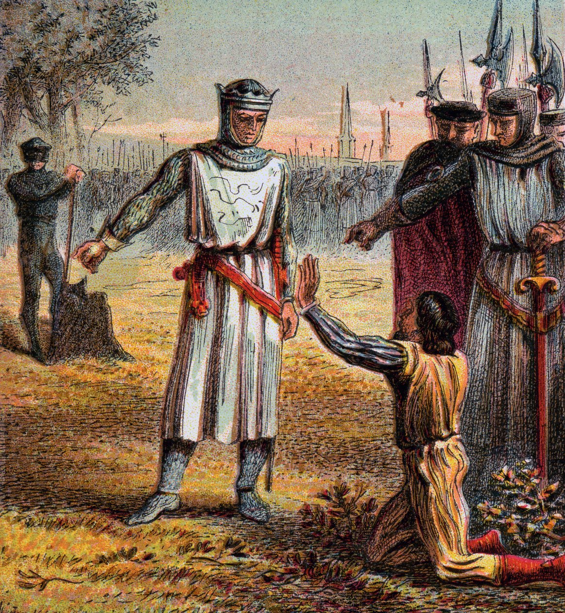 Mort de Piers Gaveston, 1312, vers 1850 - Unbekannt