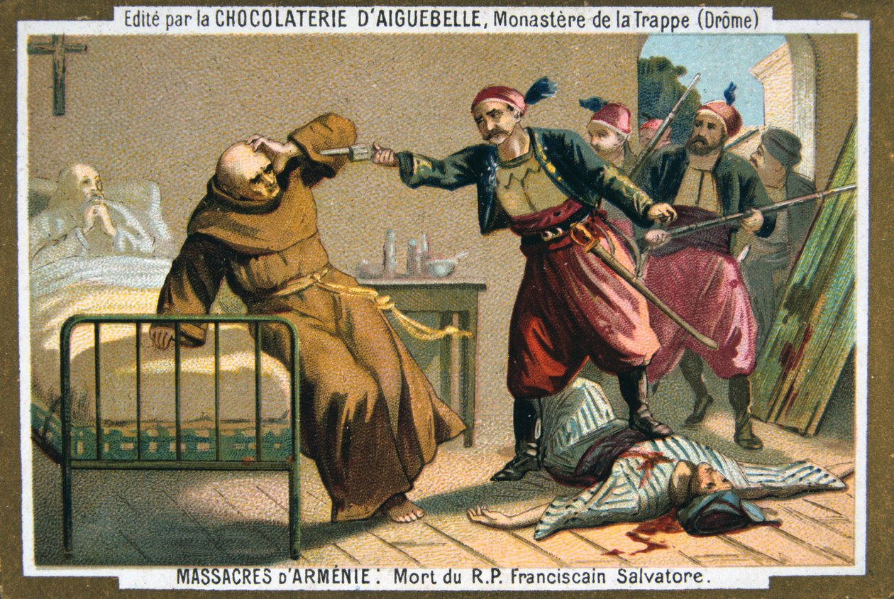 Mort du révérend père Salvatore, moine franciscain, 1895 - Unbekannt