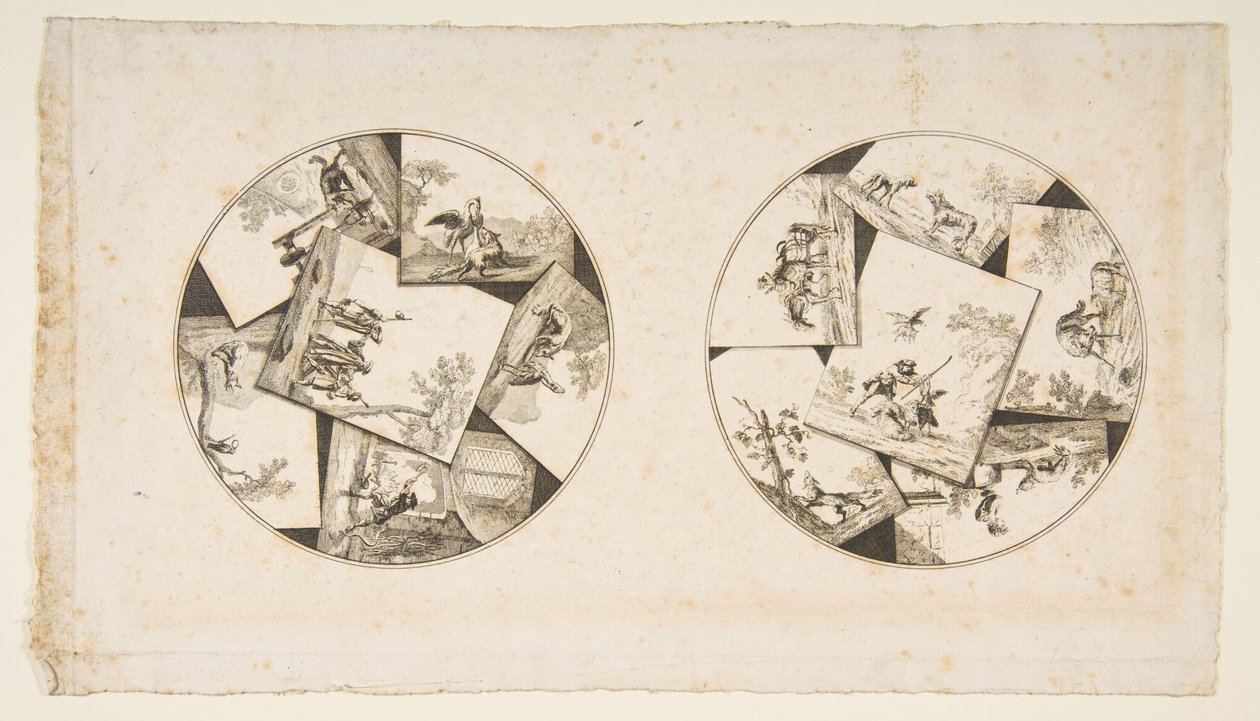 Dessins pour des planches tirées des illustrations d
