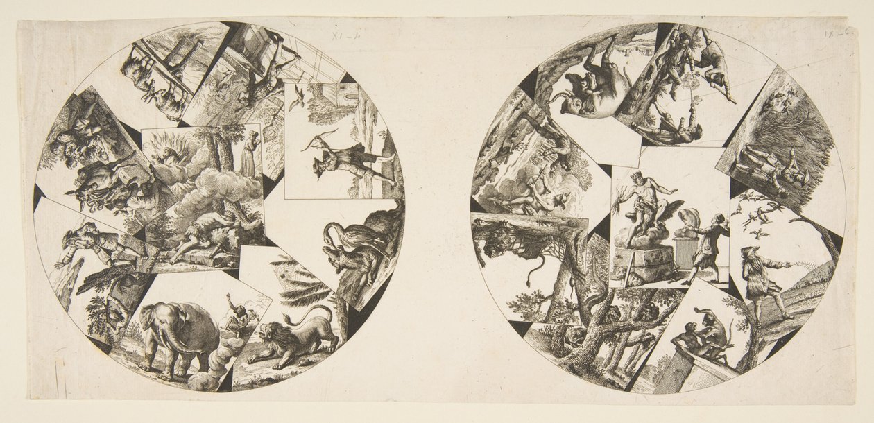 Dessins pour des plaques tirées des illustrations d